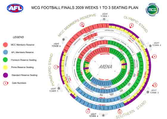 Mcc Seating Chart